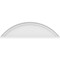 Ekena Millwork Segment Arch Smooth Architectural Grade PVC Pediment, 34"W x 9-1/2"H x 2"P PEDPS034X095SEG00 - alternate 6